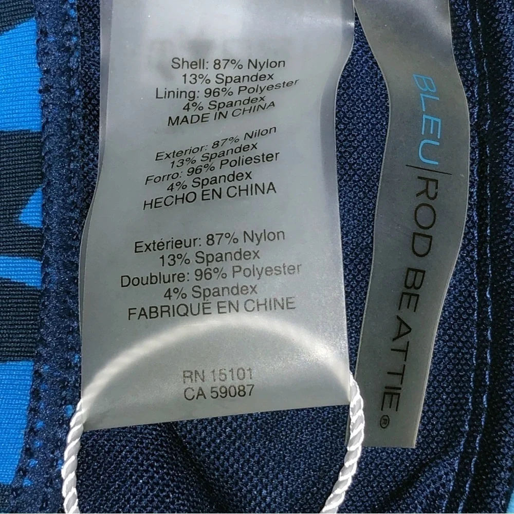 NWT Bleu Rod Beattie Fold Over Sarong Swimsuit Bikini Bottoms Size 14